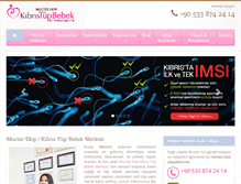 Tablet Screenshot of kibristupbebek.org